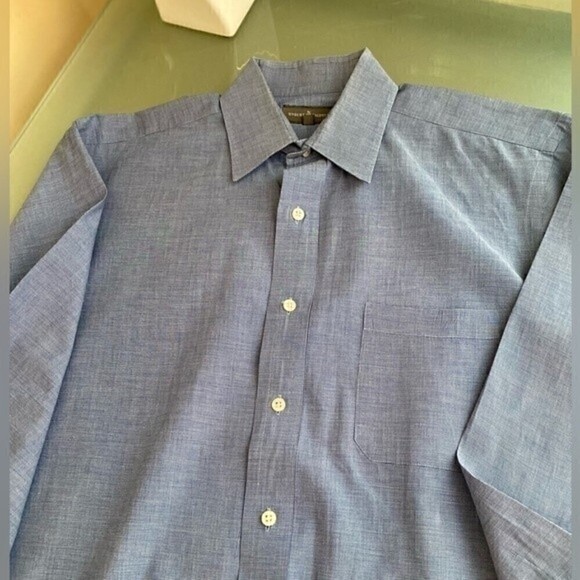 Robert Talbott Shirt Dress Shirt with French Cuffs Size 15.5" MSRP $235 - Picture 5 of 8